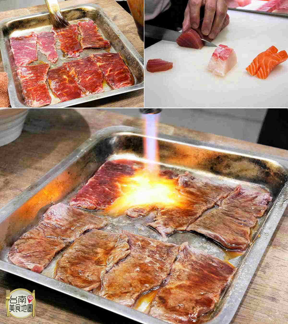 台南日本式美食-日銘手作リ壽司お造り燒物揚物