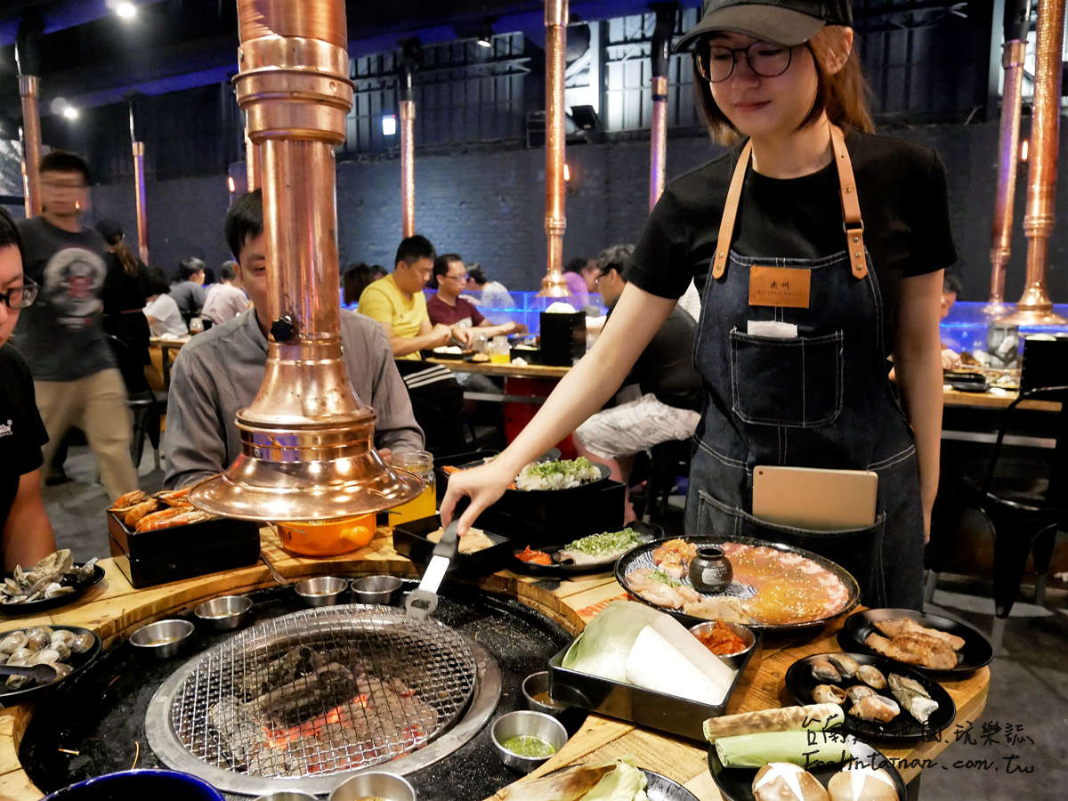 台南東區泰國流水活蝦鐵板燒海鮮酷聖石烤肉推薦-Scream 尖叫精緻炭火燒肉